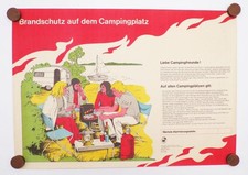 DDR Poster Brandschutz auf dem