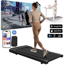 2in1 Laufband 2,5PS Walking Pad Heimtrainer LCD Display Fitnessgerät für Zuhause