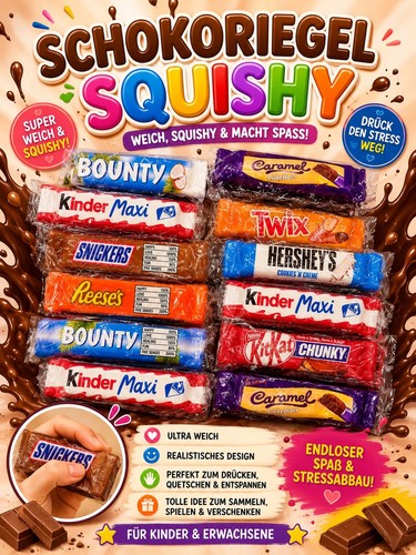 Squishy schoko riegel anti - squishy,