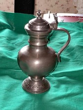 Verzierte Zinn Karaffe - Krug