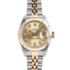 Rolex Datejust 26 Kombi 10P Diamant Damenuhr 69173G 148722593