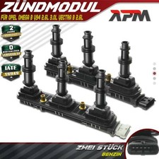 2x Zündspule Zündmodul für Opel Omega B V94 2.6L 3.2L 00-03 Vectra B 2.6L 00-02