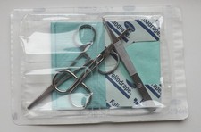 Wundnahtset Nahtset Wundnaht Nadelhalter Pinzette steril verpackt