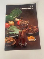 Werbung – Heft - Broschüre - Ostmann Gewürze von A - Z  Vom richtigen Würzen