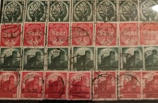 Deutsches Reich 1934 Saarabstimmung /Reichsparteitag Nürnberg Mi544-547 