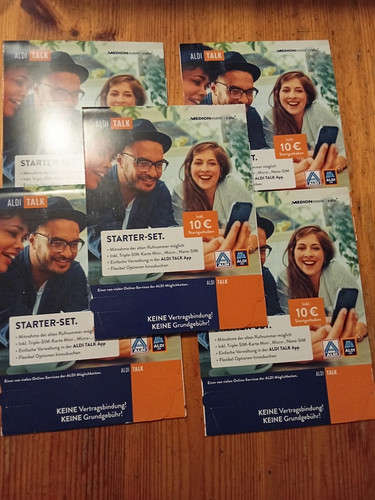 Stück neu aldi talk - aldi,
