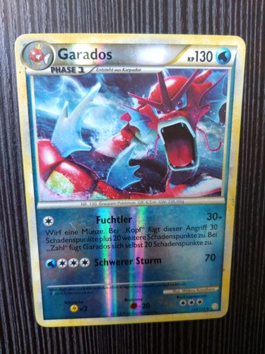 Pokemon karte garados - pokemon,