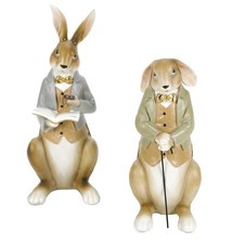 2 große Osterhasen Ostern