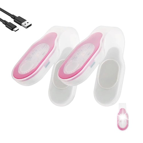 2er set led clip lampen - set,