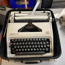 AEG Olympia Regina de Luxe Schreibmaschine Reiseschreibmaschine