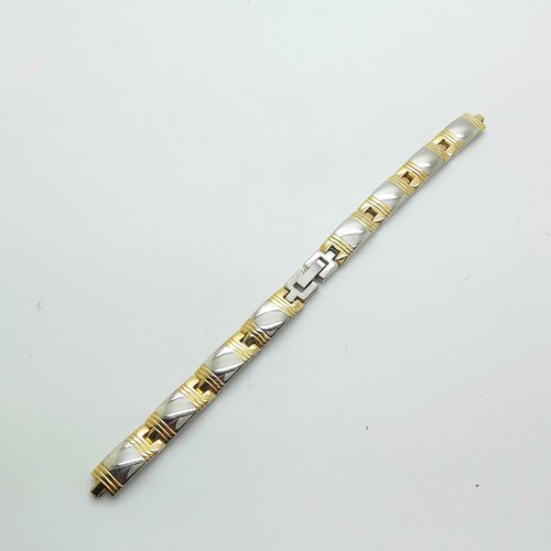 Metall glieder bicolor - glieder, uhren