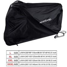 L XL XXL XXXL Motorrad Abdeckung Motorradgarage Motorradplane Abdeckplane Roller