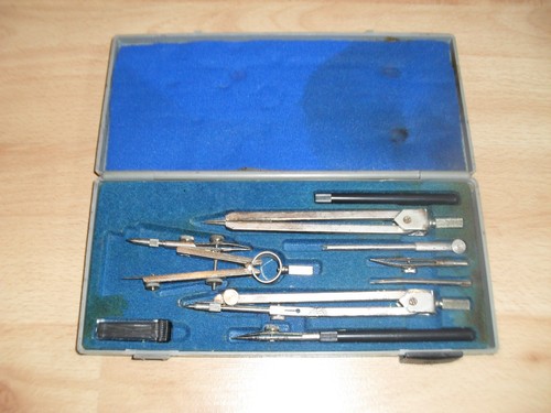 Großer zirkelkasten alt - zirkelkasten,