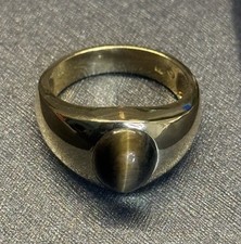 Ring 750 Gold 18 Karat mit Tigerauge Stein 