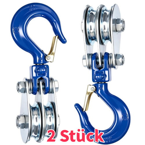 Umlenkrolle mit doppelte - umlenkrolle,