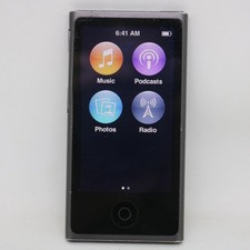 Apple iPod nano 7. Generation Grau (16GB) Bluetooth / MP3 Player / vom Händler