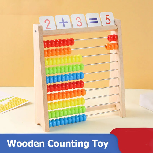 Montessori abakus holz - abakus,