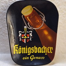 Antiker Zahlteller m. Werbung