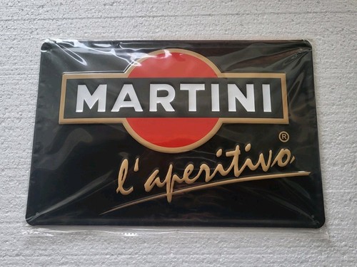 Orig martini blechschild 30 - ,