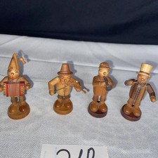 Alt Holzfiguren Musikband