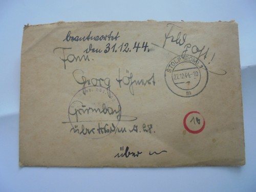 Feldpost stolp pommern - stolp,