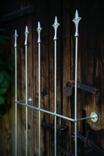 Rankgitter Höhe: 170 cm Metall Rankhilfe Rankgerüst zink Schmiedeeisen