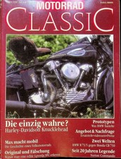 3) Motorrad Classic 01/1987 -
