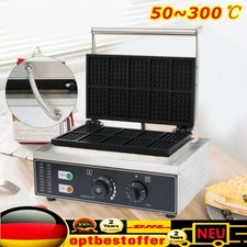 Profi Waffle Maker Machine Belgisches Waffeleisen Waffelmaschine Antihaftpfanne
