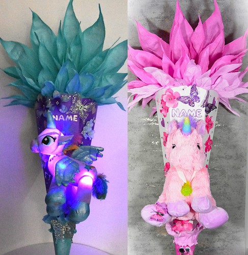 Premium schultüte led pferd - schultüte, +