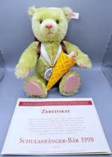 Steiff 420139 - Schulanfänger Teddybär Club Edition 1998/99
