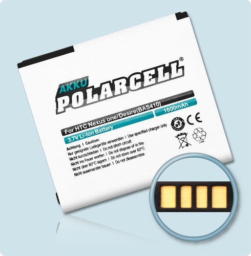 Polarcell akku für - akku, htc