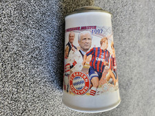 FC BAYERN MÜNCHEN Sammler KRUG Deutscher Meister 1997 Porzellanmanufaktur selten