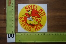 Alter Aufkleber Spielhalle