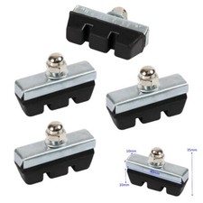 Fahrrad Bremsbeläge Bremsbacken 4 Stück 40mm Bremsklötze 2 Paar Bremsschuhe MTB 