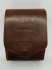 Tasche für Belichtungsmesser BEWI Automat ca. 1950 vintage Lederetui Ledertasche