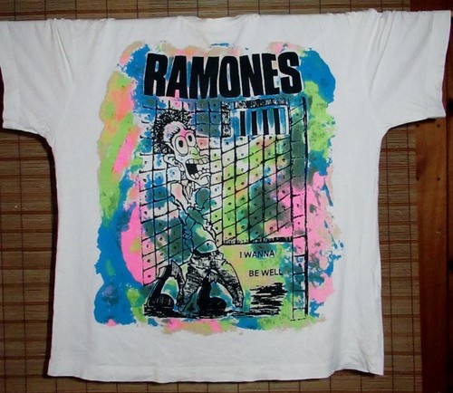 Weisses bandshirt tourshirt - bandshirt,