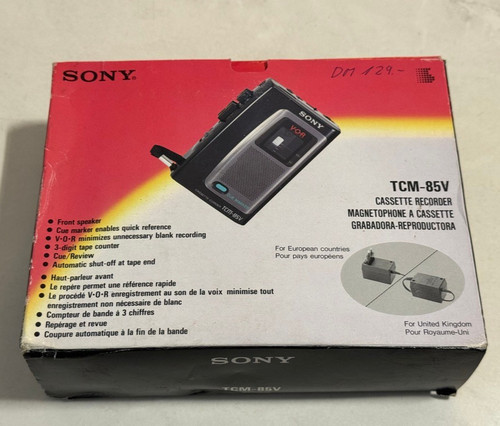 Sony tcm 85v - tcm-85v, vintage