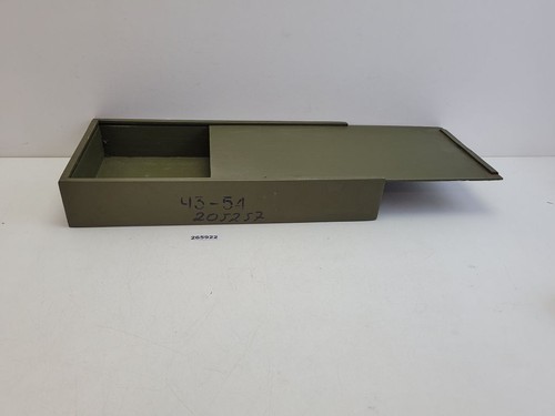 Kiste mit schubdeckel militär - mit,