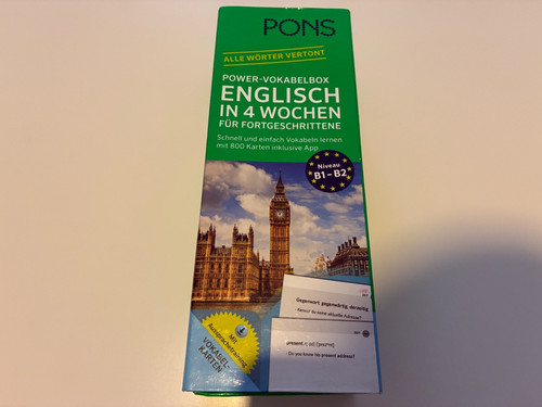 Pons power vokabelbox englisch - pons, power-vokabelbox