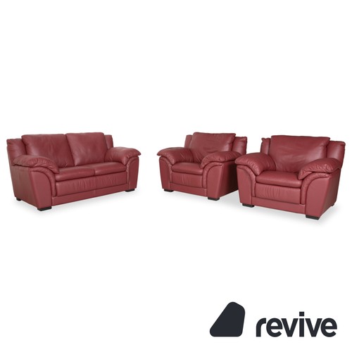 Natuzzi leder garnitur - natuzzi,