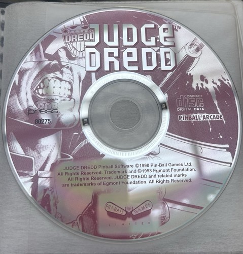 Judge dredd pinball - dredd,