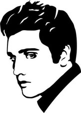 Elvis Presley Aufkleber