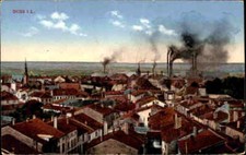 Feldpostkarte 1. Weltkrieg DUSS Dieuze Lothringen Briefstempel Militär Feldpost