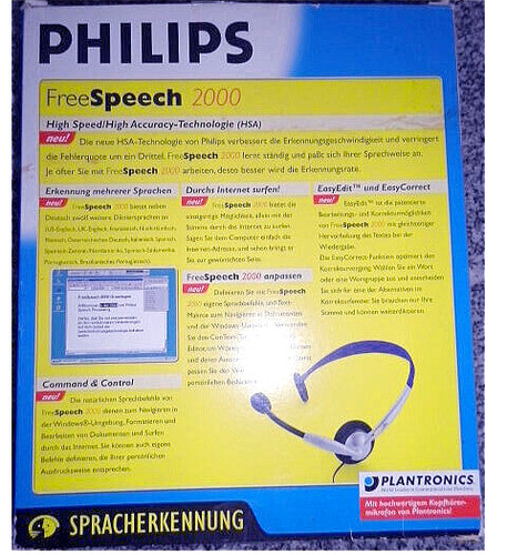 Philips freespeech 2000 - freespeech,