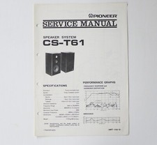 Original PIONEER CS-T61