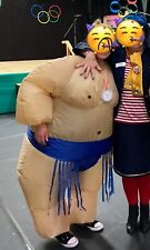 Sumo Kostüm, Megamorph, One Size Adult, Aufblasbar Mit Ventilator 