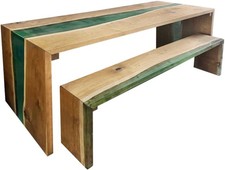 Epoxidharz River Table mit