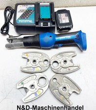 Uponor Klauke Mini 2, 18V Akku Pressmaschine Presszange Presse mit U-Pressbacken