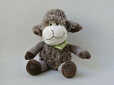 Morgenroth Schaf grau mit Halstuch Granulat Stofftier Plüschtier Kuschel (T185)