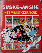 Suske und Wiske Ministicker Boek Sammelbilderalbum mit allen Bildern / Stickern